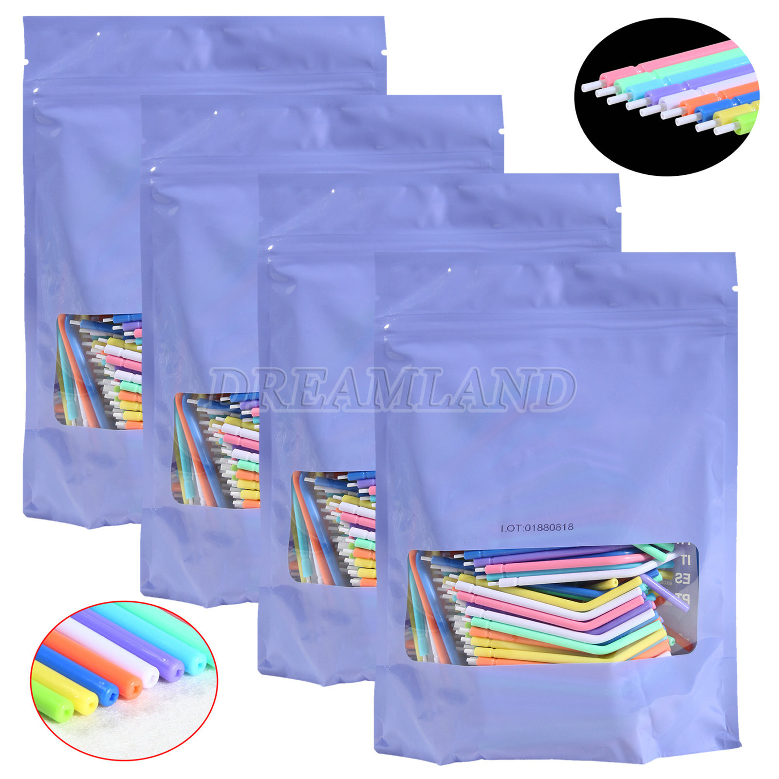 50pcs Dental Diamond Burs FG 1.6mm bur High speed handpiece turbine 10 Boxes EQ