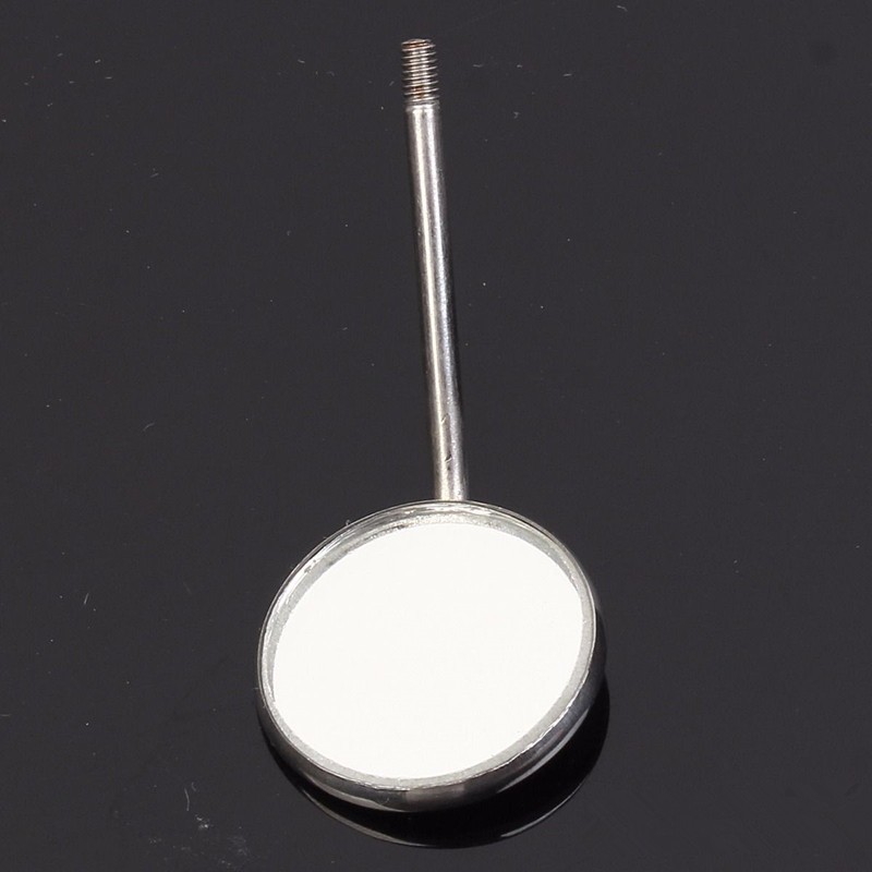 Dental Premium 12 x Mouth Mirror Heads Simple Stem #5 Plain Espejo de boca plano