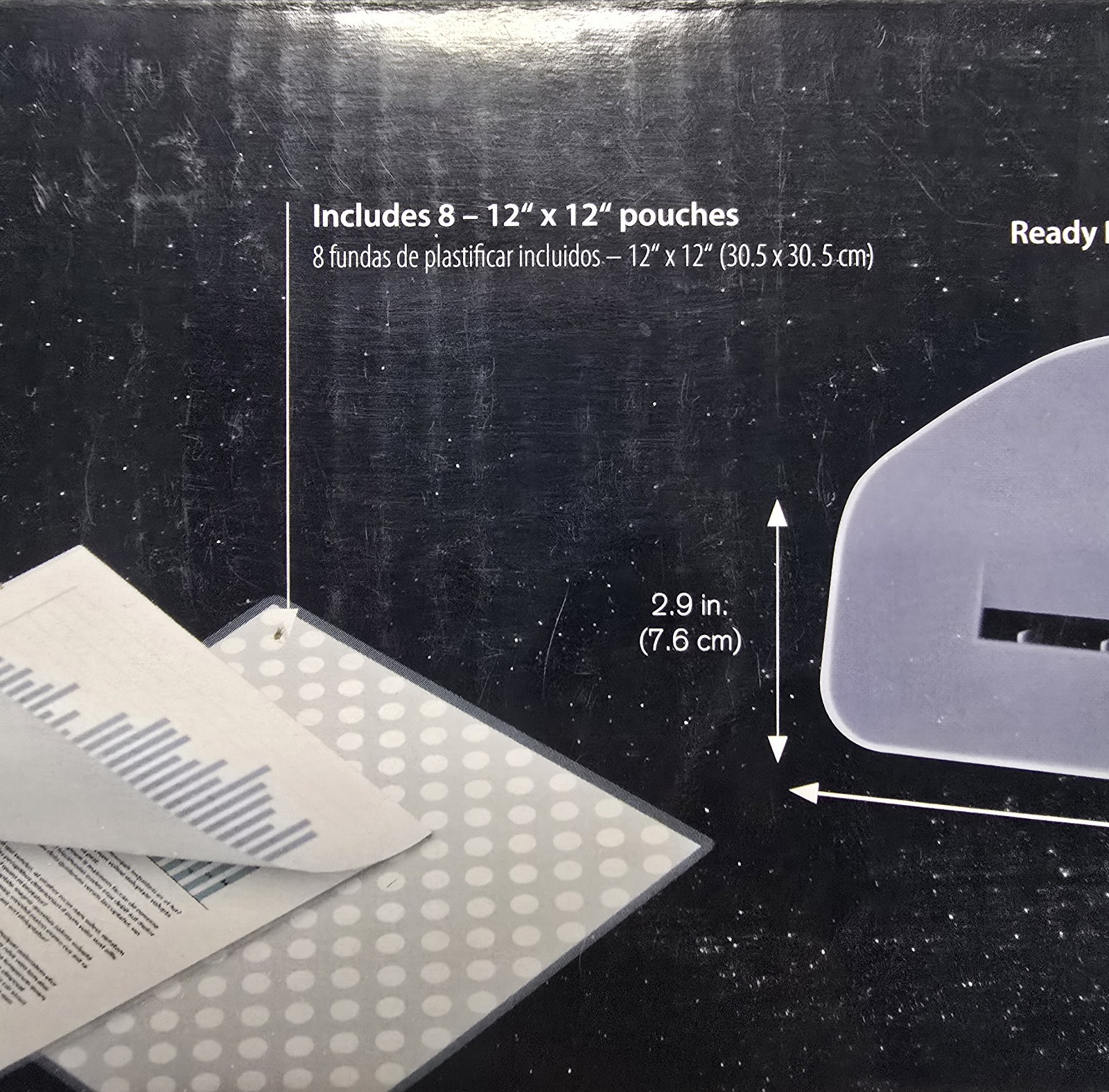 Pembrook 9″ Advanced Thermal Laminator Starter Kit Included, New In Sealed Box