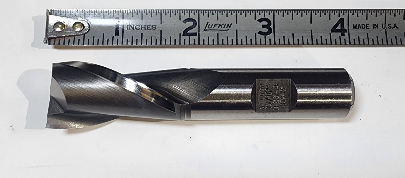 13/16″ Regrind to .804″ 2-Flute Hss 1-3/8″ LOC 5/8″ Shank Weldon B28-4 Refurbish