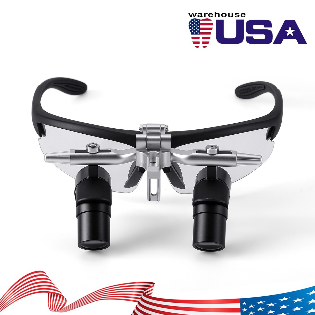 4.0X Dental Surgical Ergonomic Ergo Binocular Loupes Ultralight Magnification