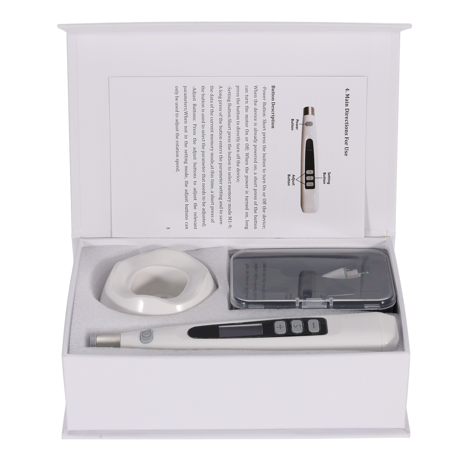 Dental Wireless Cordless LED Endo Motor 16:1 Handpiece Root Canal Treatment