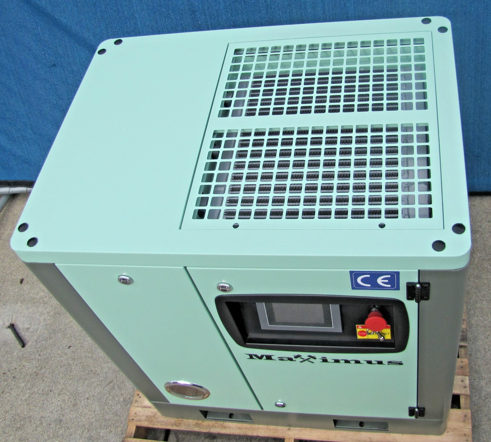 2026 Maximus 10 HP Rotary Screw Air Compressor VFD 230V Single Phase