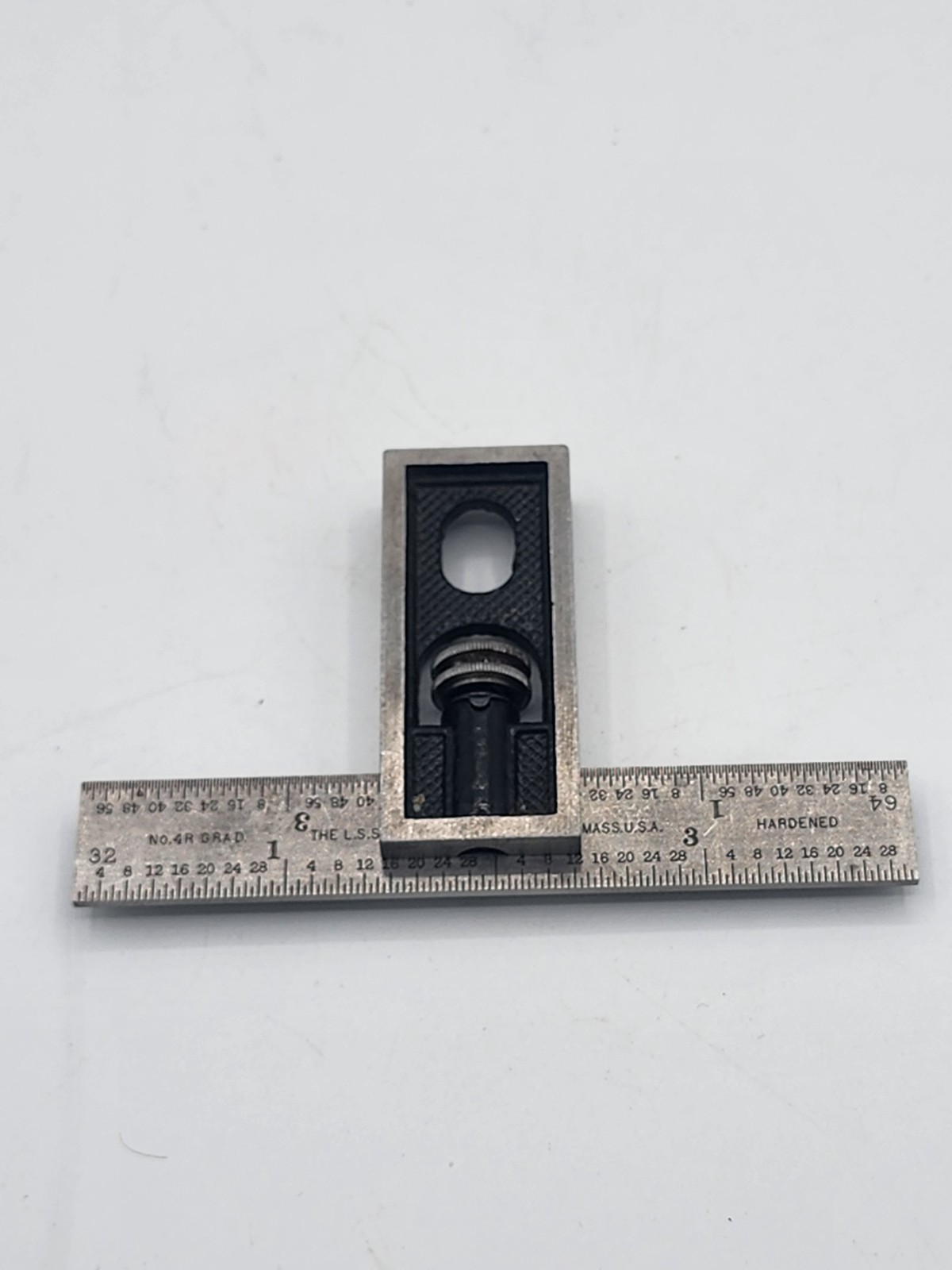 Vintage L.S. Starrett 4R 4″ Metal Machinist Square