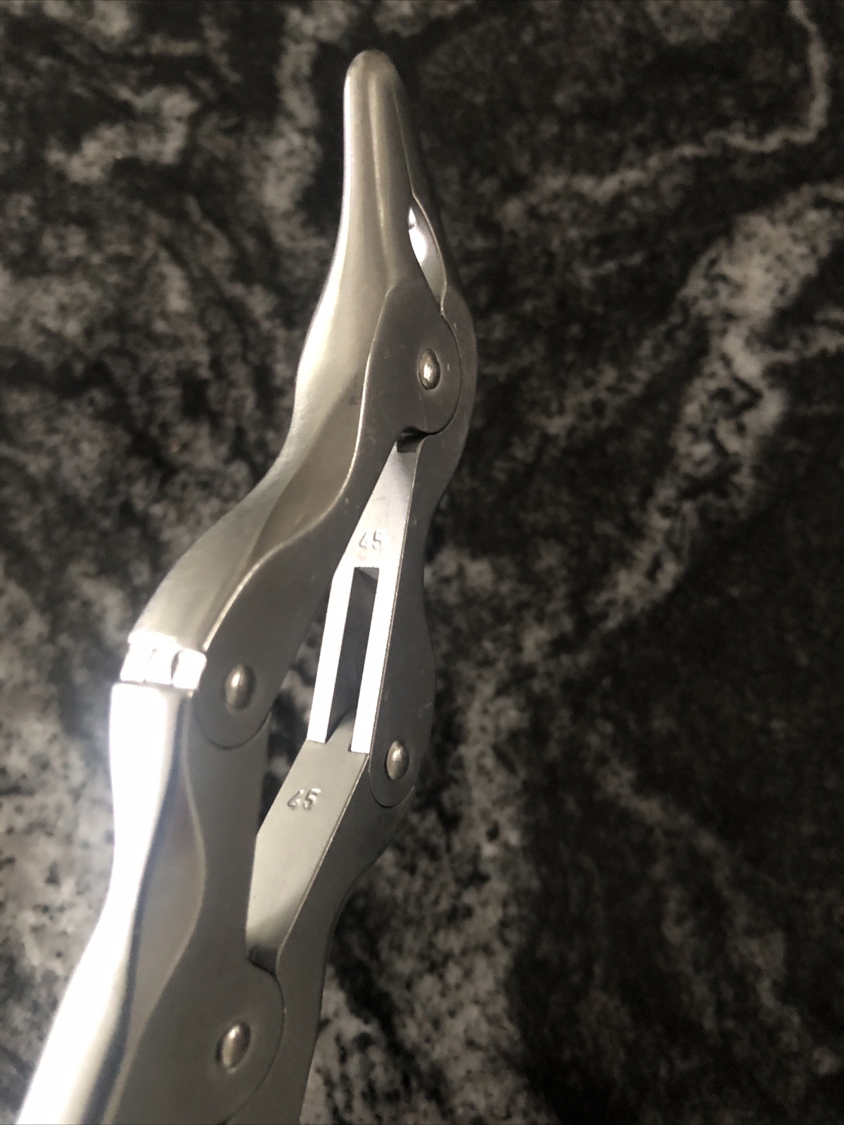 Integra Jarit 230-265 Leksell Rongeur, 3mm Bite, Full Curve, 9 1/8”
