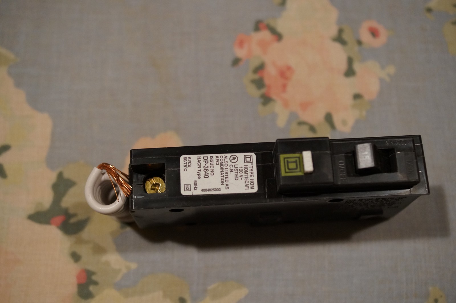 HOM115CAFI Square D Breaker (New)