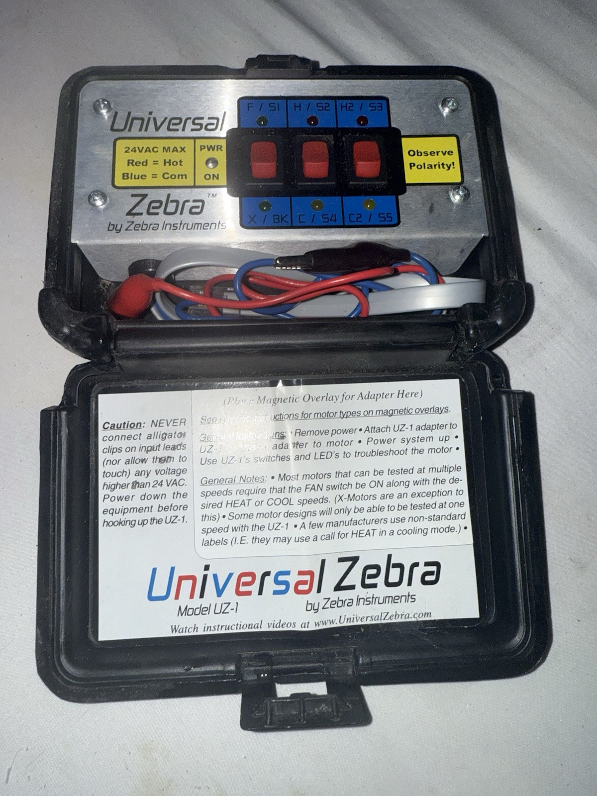 Universal Zebra ECM Troubleshooter, Heart of the Universal Zebra System # UZ-1