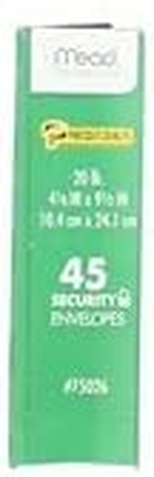 Press-it Seal-it No.10 Security Envelopes, 4.125 x 9.5-Inches, White, 45 Count,