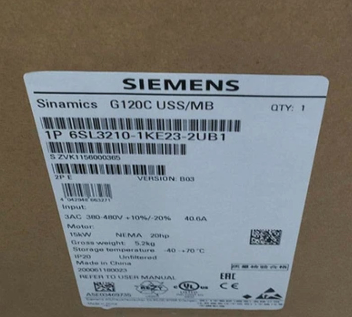 1PC ONE NEW SIEMENS 6SL3210-1KE23-2UB1