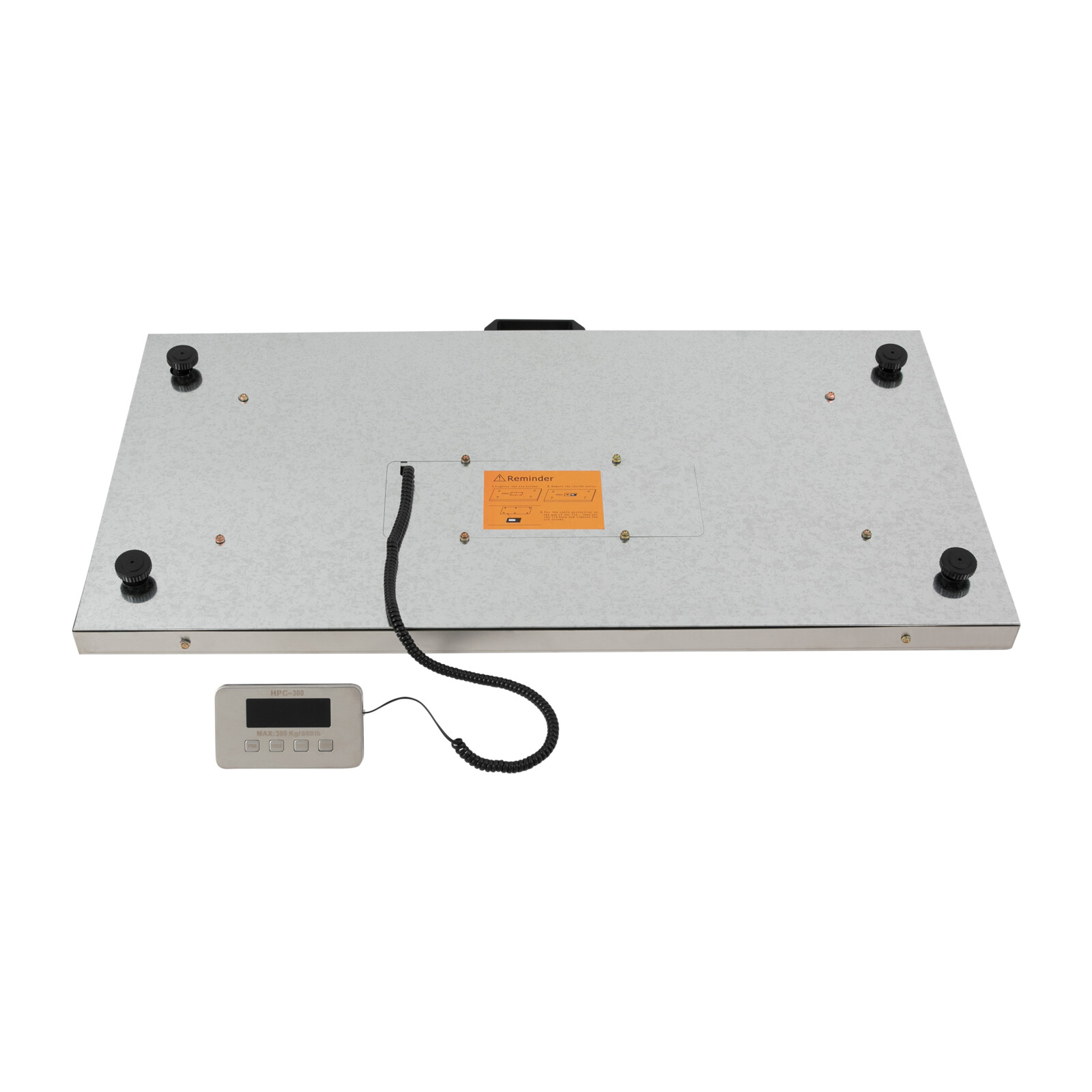 700×0.2lb LED Livestock Pet Scale w/ Stainless Steel Platform for Dog Cat Sheep