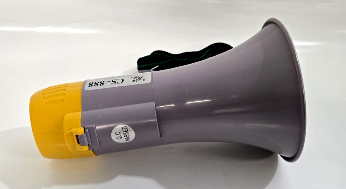 Chang Sheng Portable Handheld Megaphone Bullhorn w/ Siren Loud Speaker CS-888