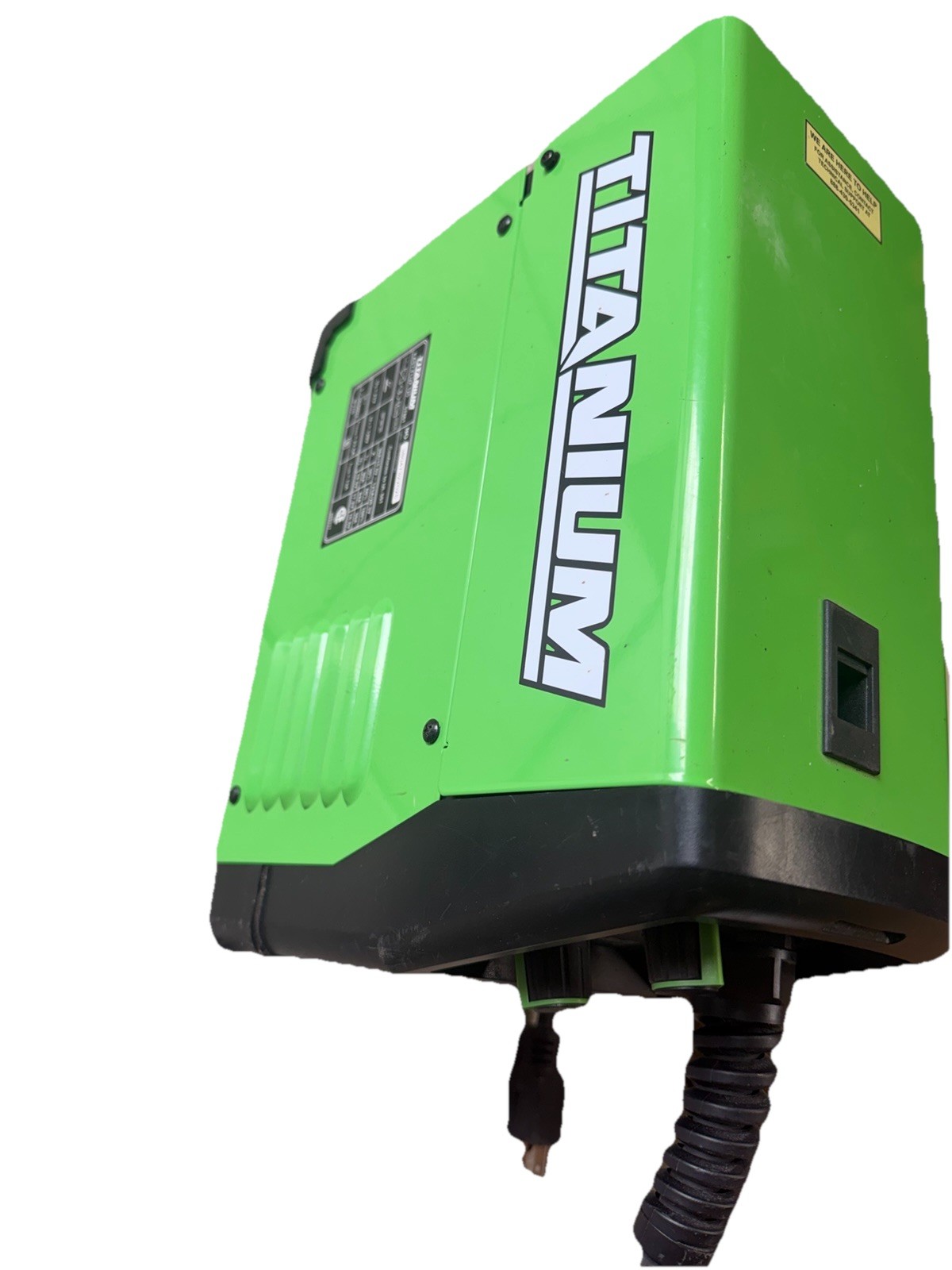 TITANIUM EASY-FLUX Flux Core Welder 120V Gasless Automatic Feed Steel