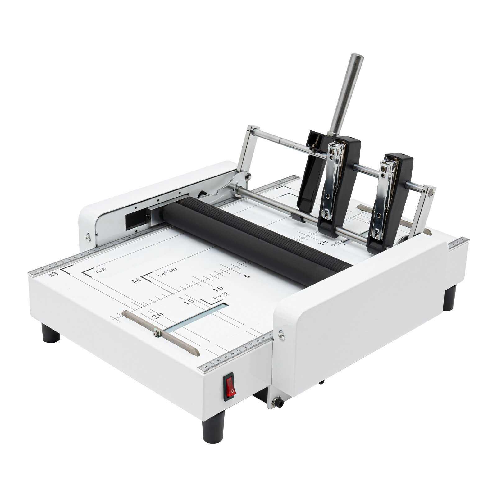 A3 Booklet Folding Binding Machine Paper Stapling Making Book Stapler Office 60W