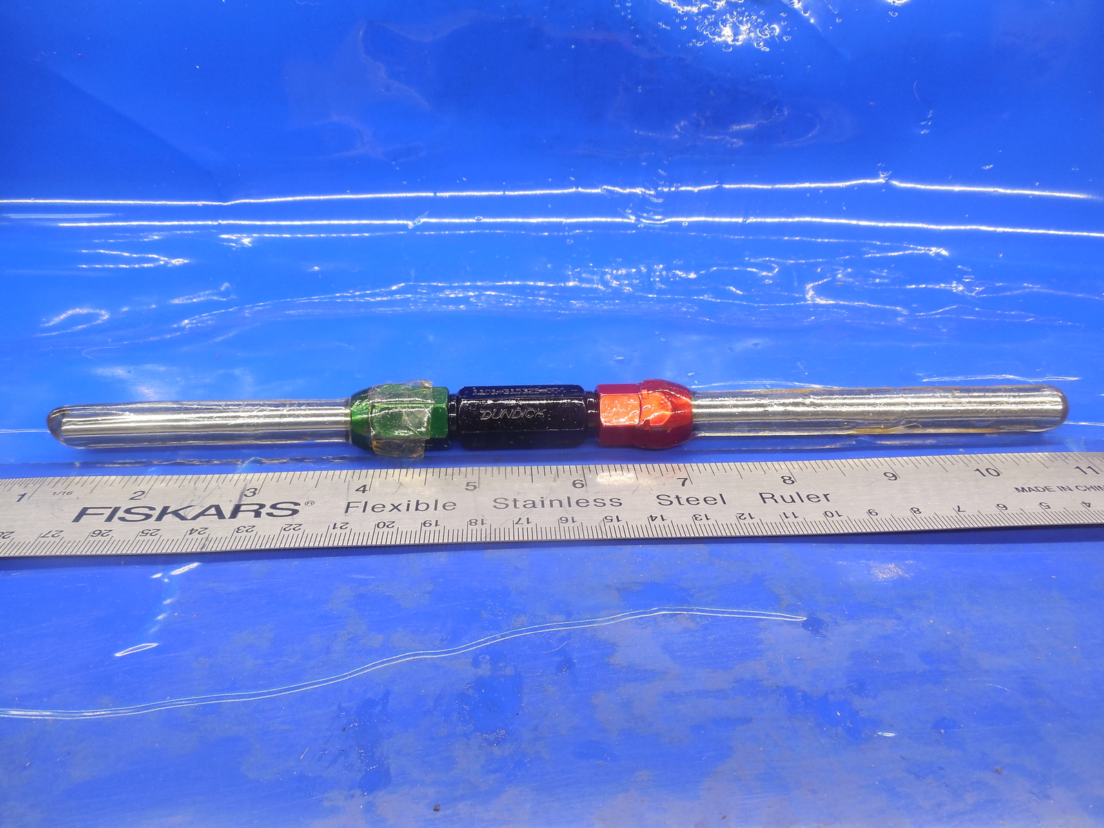 6.700 & 7.100 mm CLASS X SMOOTH PIN PLUG GAGE GO NO GO 7 7.0 MM .2500 +.0138