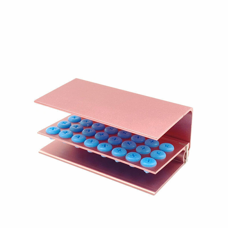 10/16/24 Hole Dental Burs Block Holder Disinfection Case For High Low Speed Burs