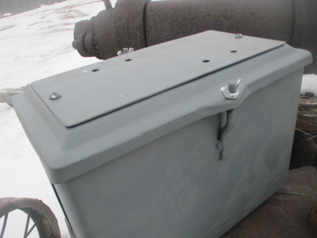 Massey Harris 44 diesel battery box new reproduction tractor Ferguson