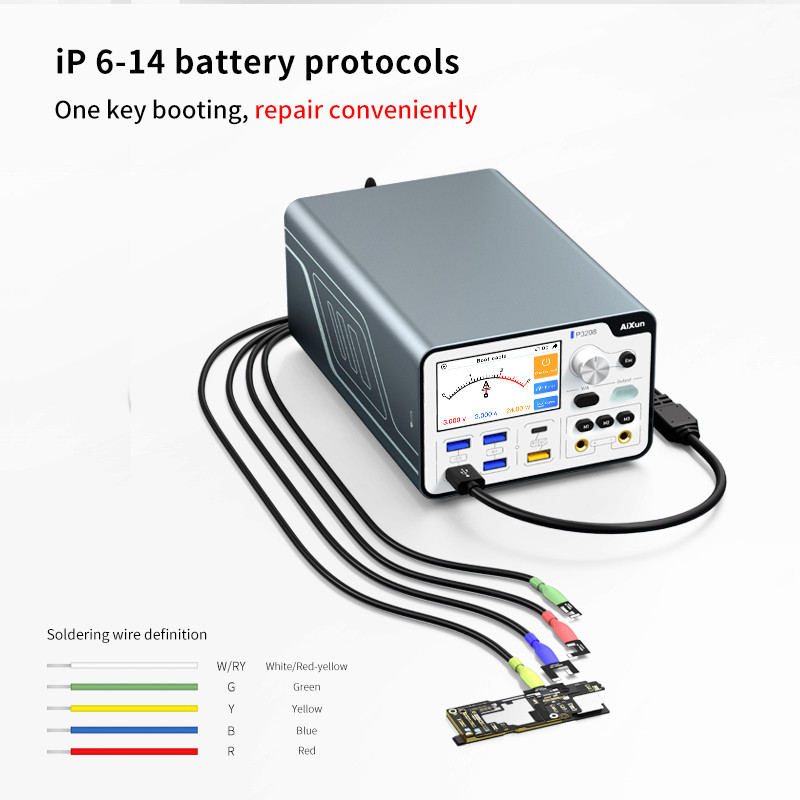 AiXun P3208 320W Smart Regulated Power Supply 32V/8A One Key Boot Power Box