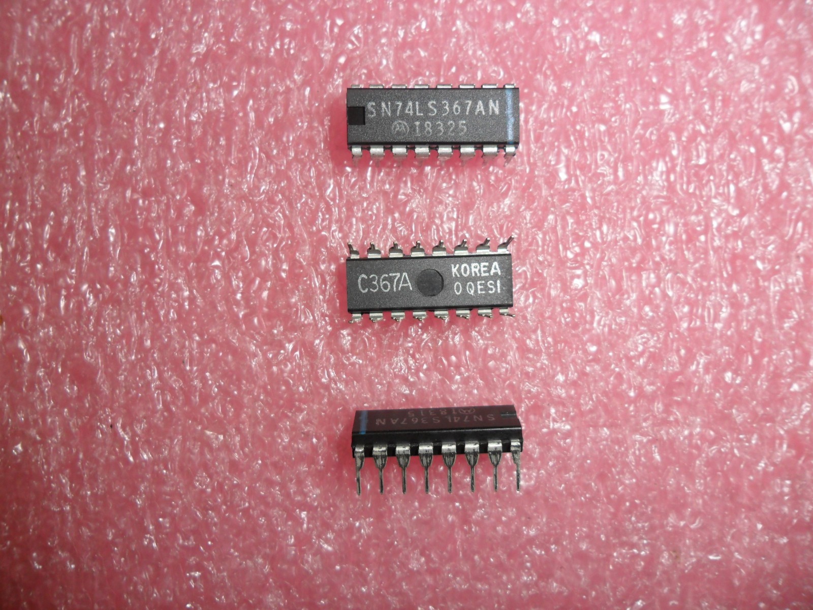 SN74LS367AN HEX BUS DRIVER WITH 3 STATE OUTPUT 16 PIN DIP (LOT OF 25)
