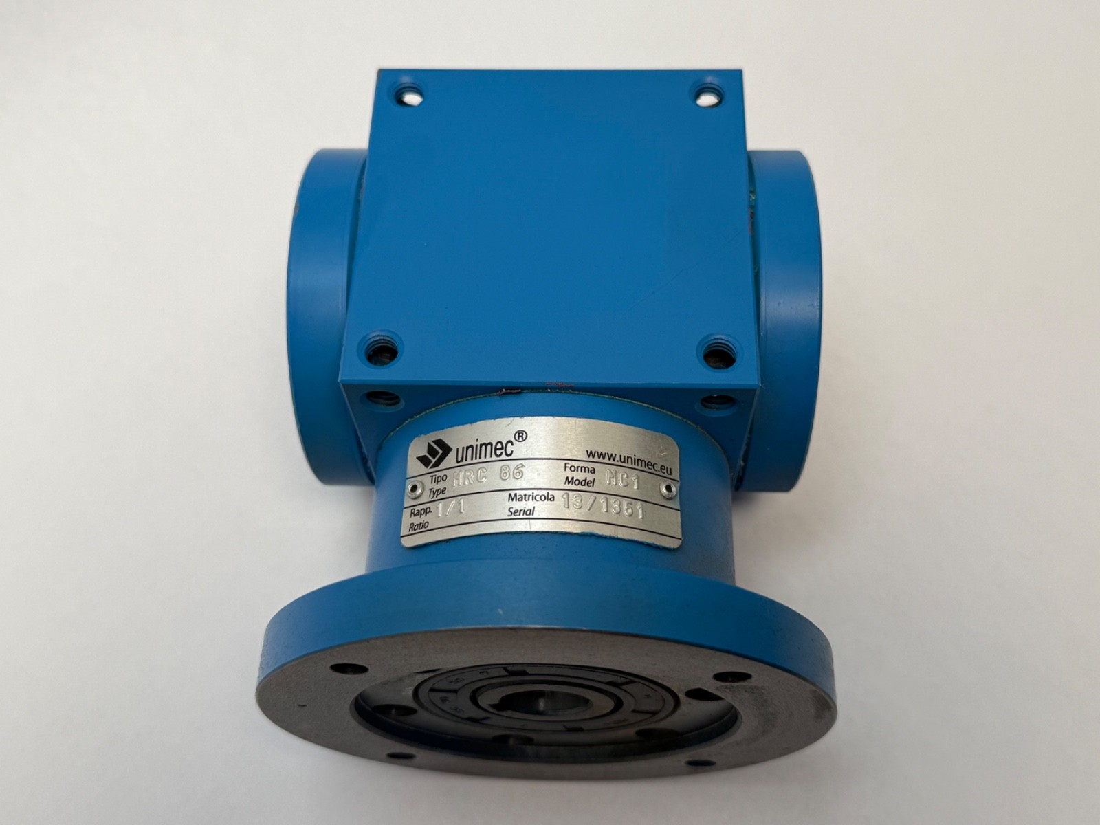 Unimec MRC-86 Right Angle Gear Reducer 1:3 MC1 MRC86