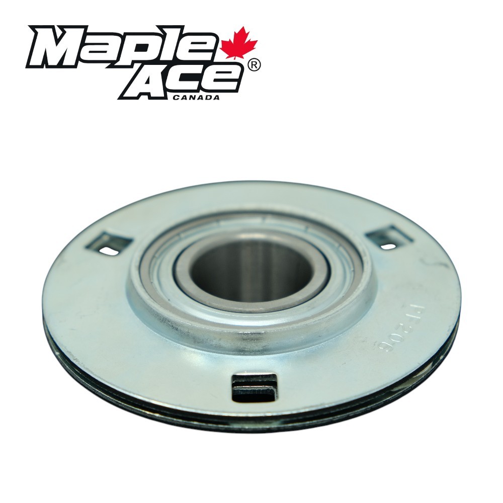 SBPF202-10 Pressed Steel Housing Round Flanged 3-Bolt with Insert Bearing 5/8″
