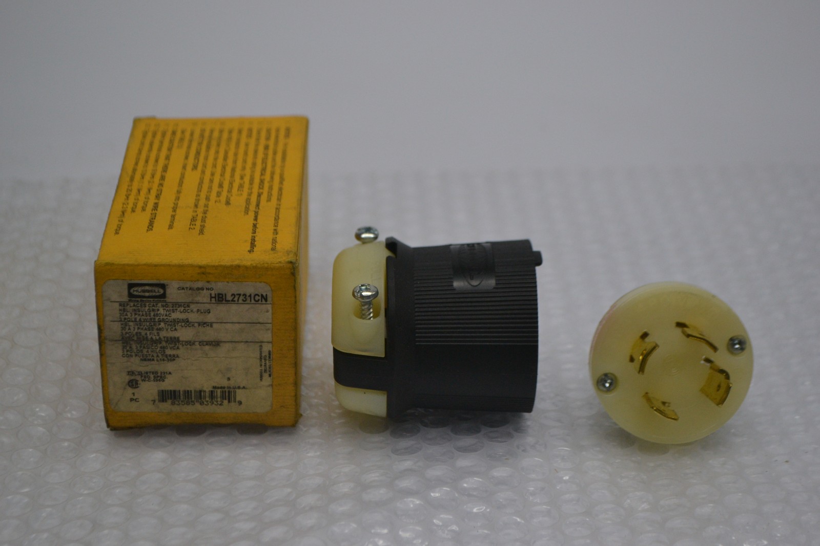 HUBBELL HBL2731CN PLUG NSMP