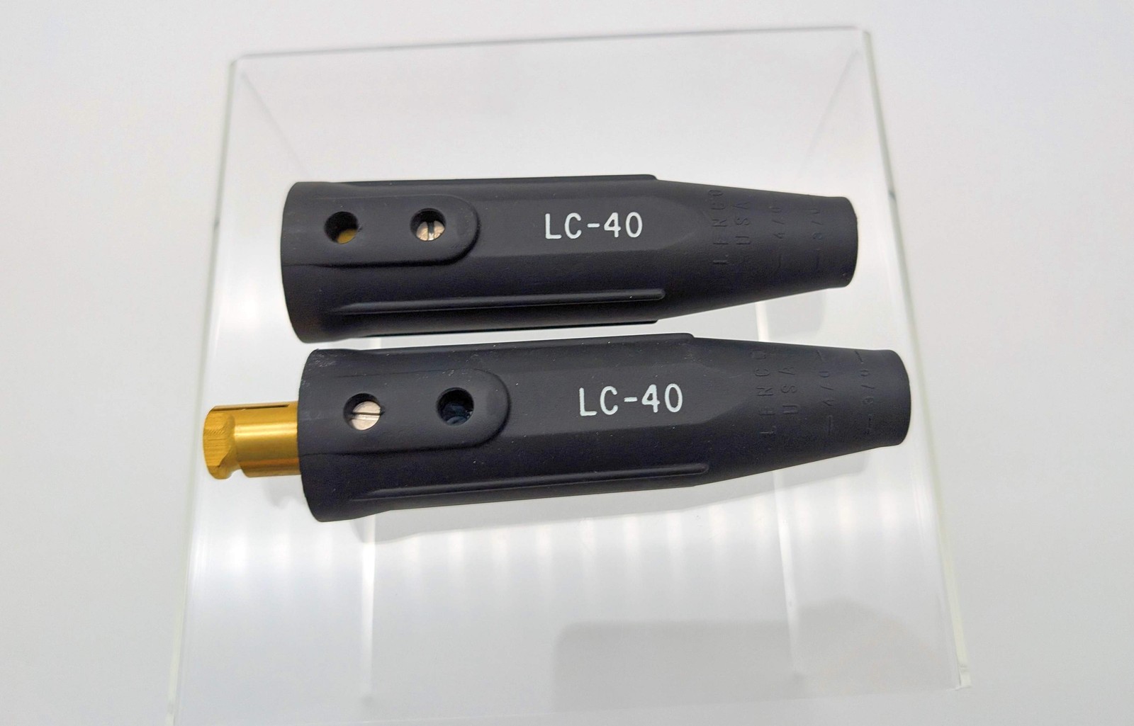 Lenco LC-40 Cable Connectors 1/0 Thru 2/0 Capacity Single Oval Point Screw