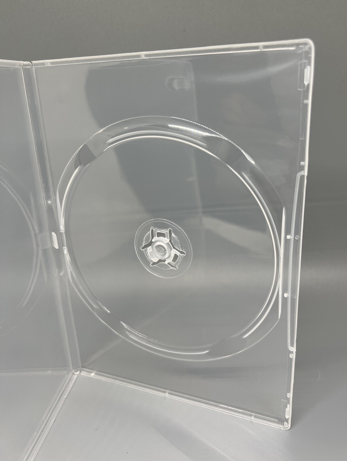 10 SLIM 7MM SUPER CLEAR SINGLE DVD CASE MOVIE BOX PSD17