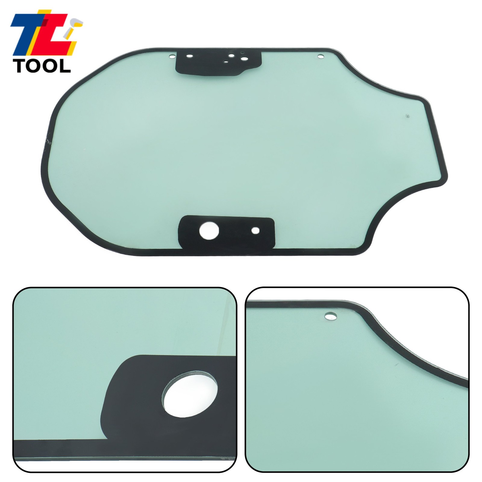 Cab Front Door Glass for CAT Caterpillar D Series Skid Steer 259D 279D 226D 236D