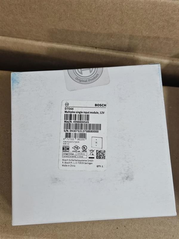Bosch D7044 Mux Single Input – SAME DAY SHIPPING