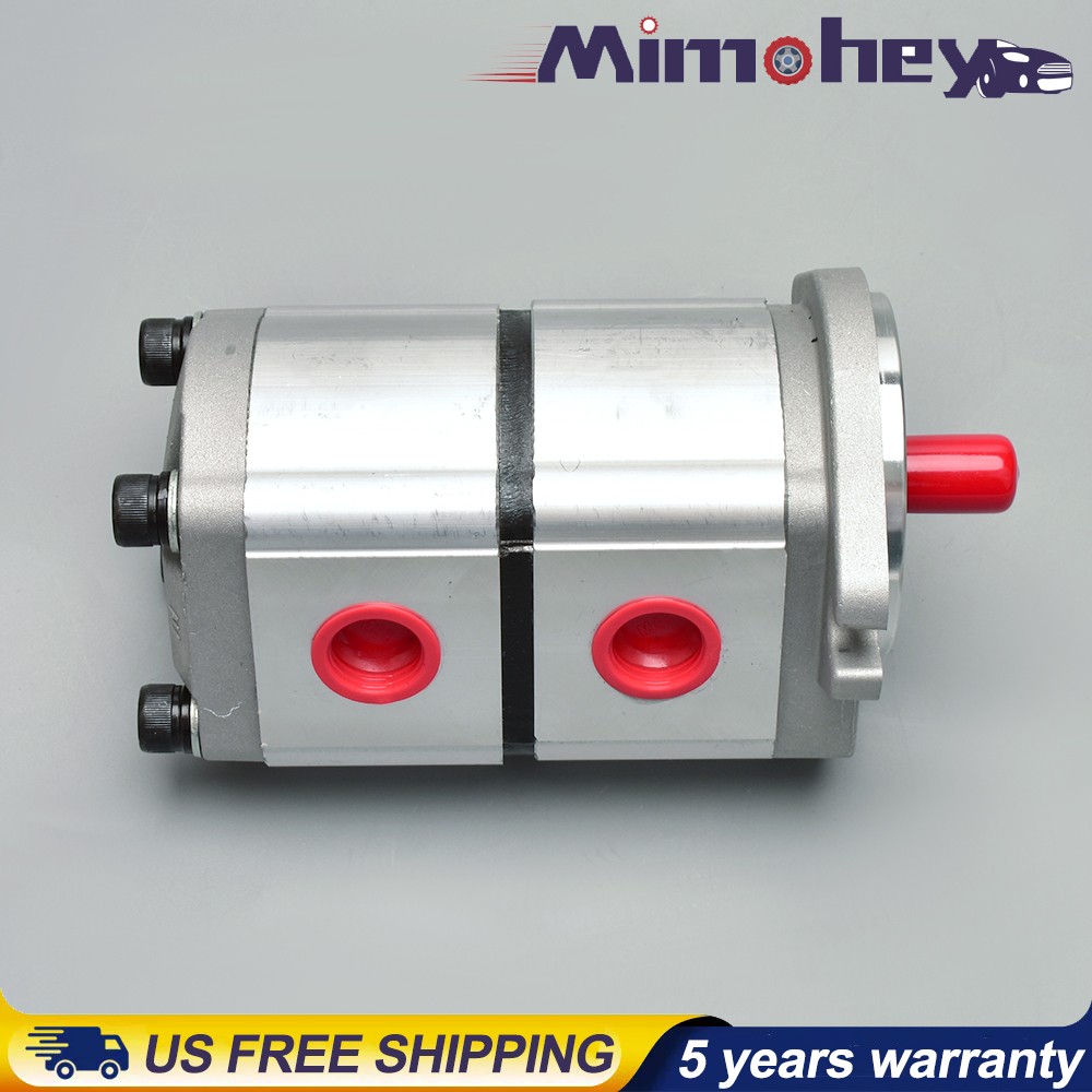 PGP51088G3LP Fits AGT Hydraulic Pump Two-Section for Skid Steer Loader KTT23 New