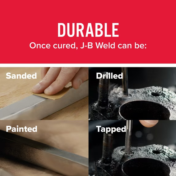 J-B Weld 8265S Original Cold-Weld Steel Reinforced Epoxy – 2 oz