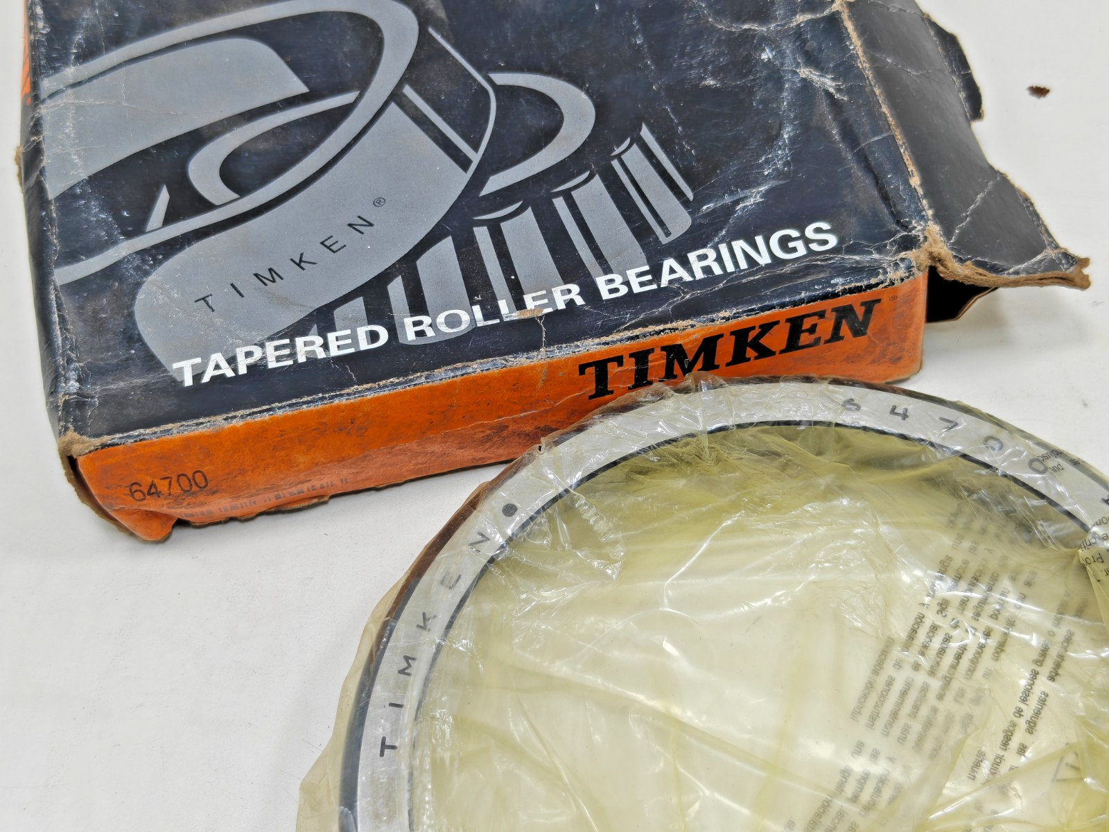 64700 Timken Tapered Roller Bearing Cup Only Timken 64700-20024 USA 7.000 in OD