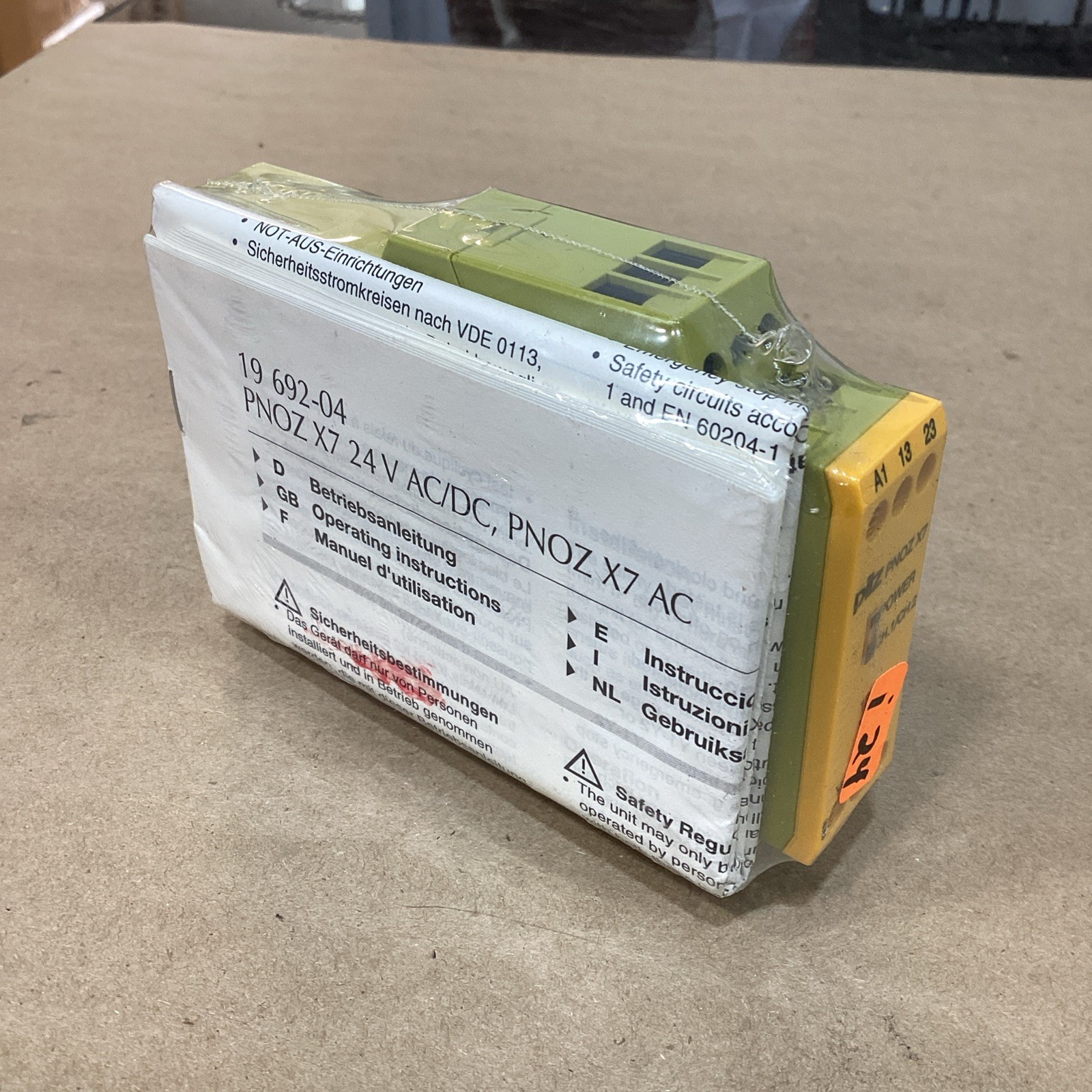 Pilz PNOZ X7 24VACDC 2N/O Safety Relay 24v-ac/dc