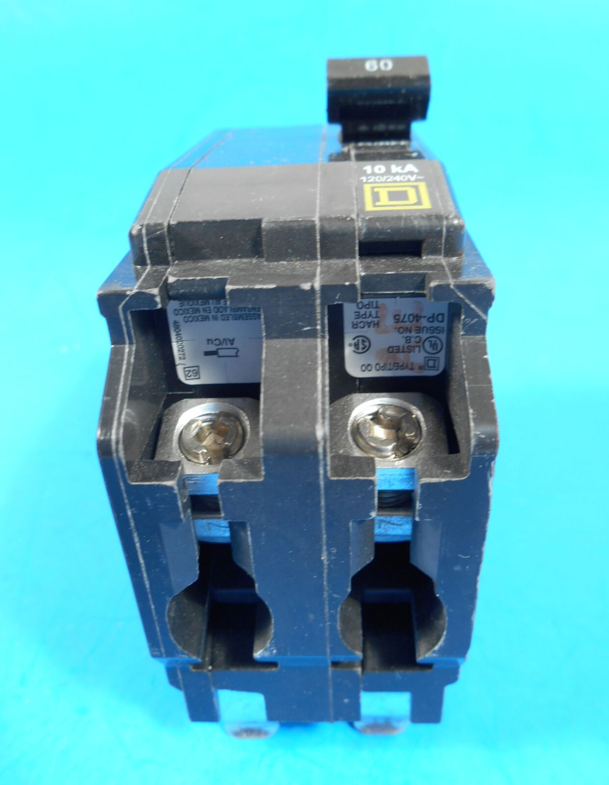 Square D QO260 2 Pole 60 Amp Circuit Breaker