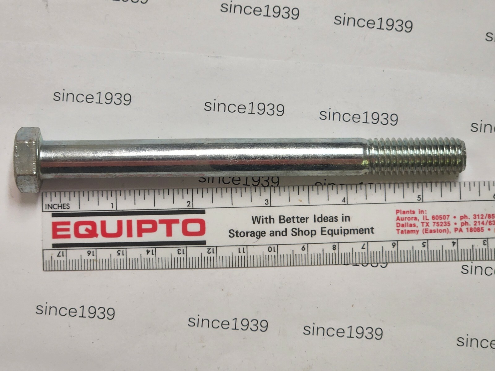 1/2-13 x 5 1/2″ HEX HEAD CAP SCREW GRADE 5, 12 PIECES