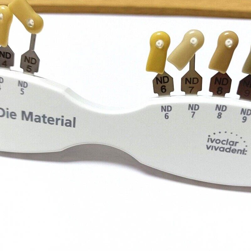 Ivoclar Vivadent Dental Shade Guide A-D 20 IPS Natural Die ND1-9 Bleach Teeth