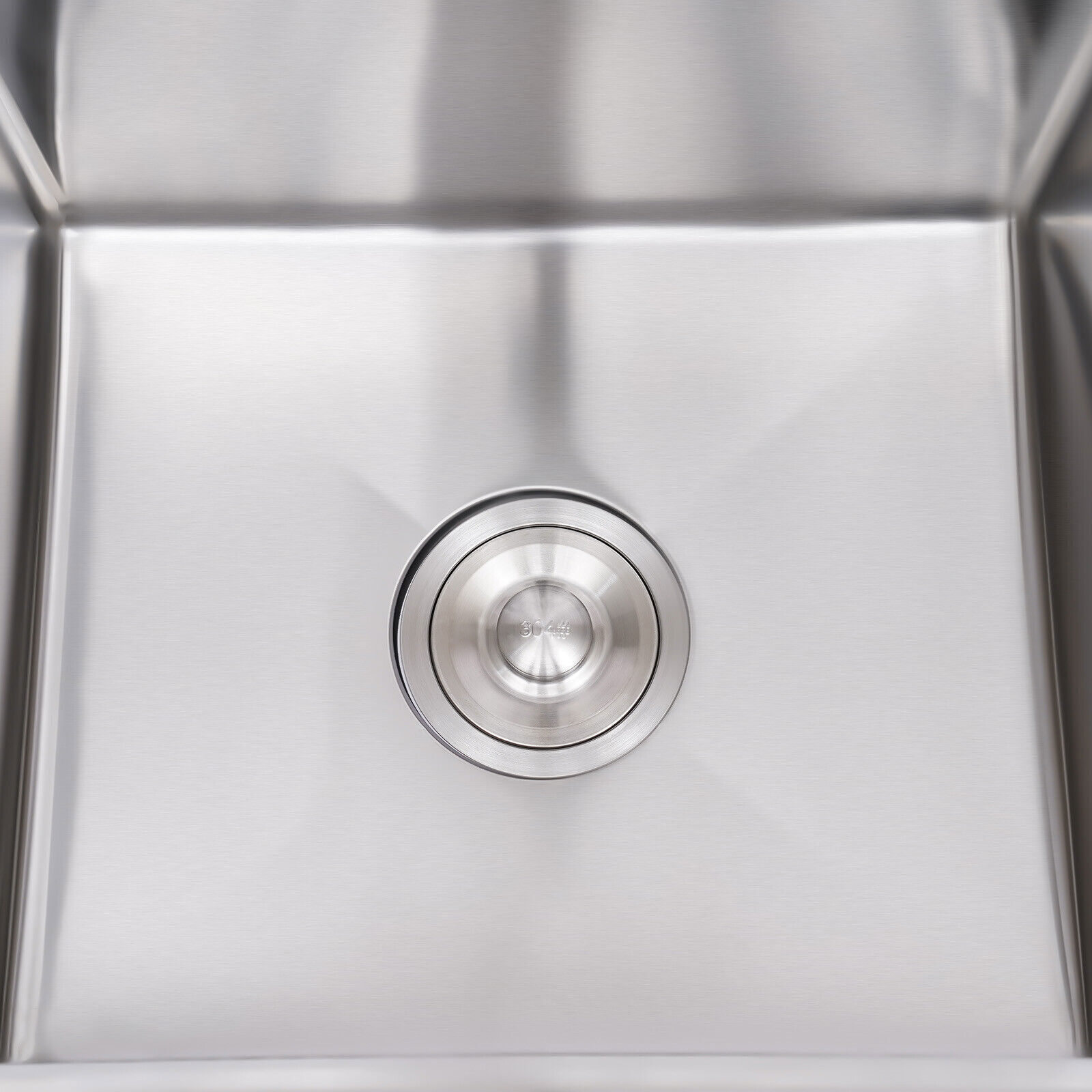 1 Compartment Sink Kitchen Stainless Steel Utility Sink Prep Table Commercial