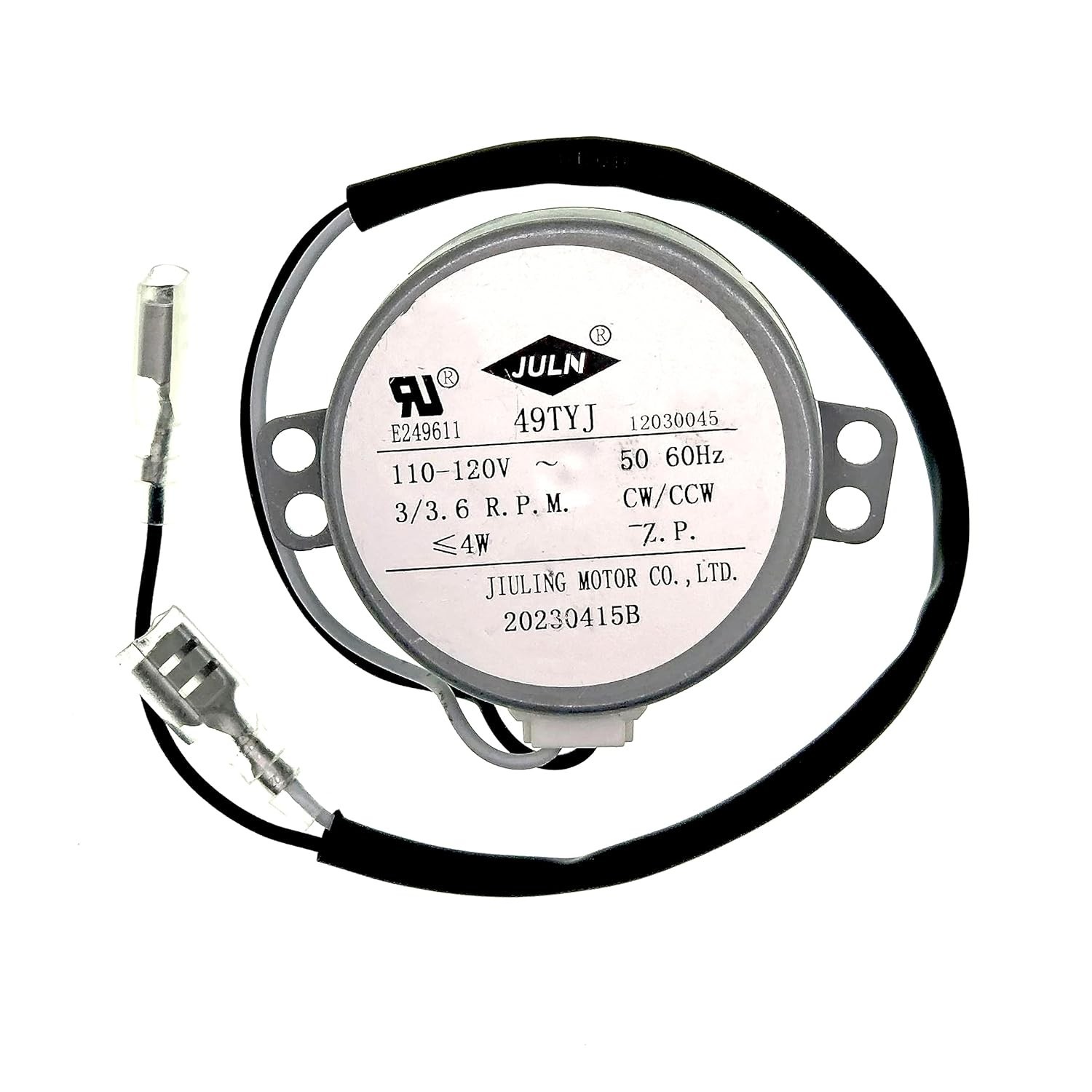110V-120V Ice Maker Synchronous Motor 49TYJ Replaces 50TYZ-E 50/60 Hz
