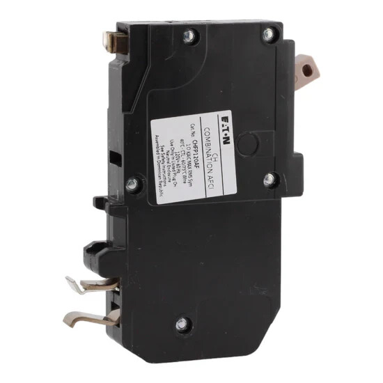 NEW Eaton CHFP120AF AFCI Arc-Fault Circuit Breakers 1 Pole 20 A Plug on Neutral