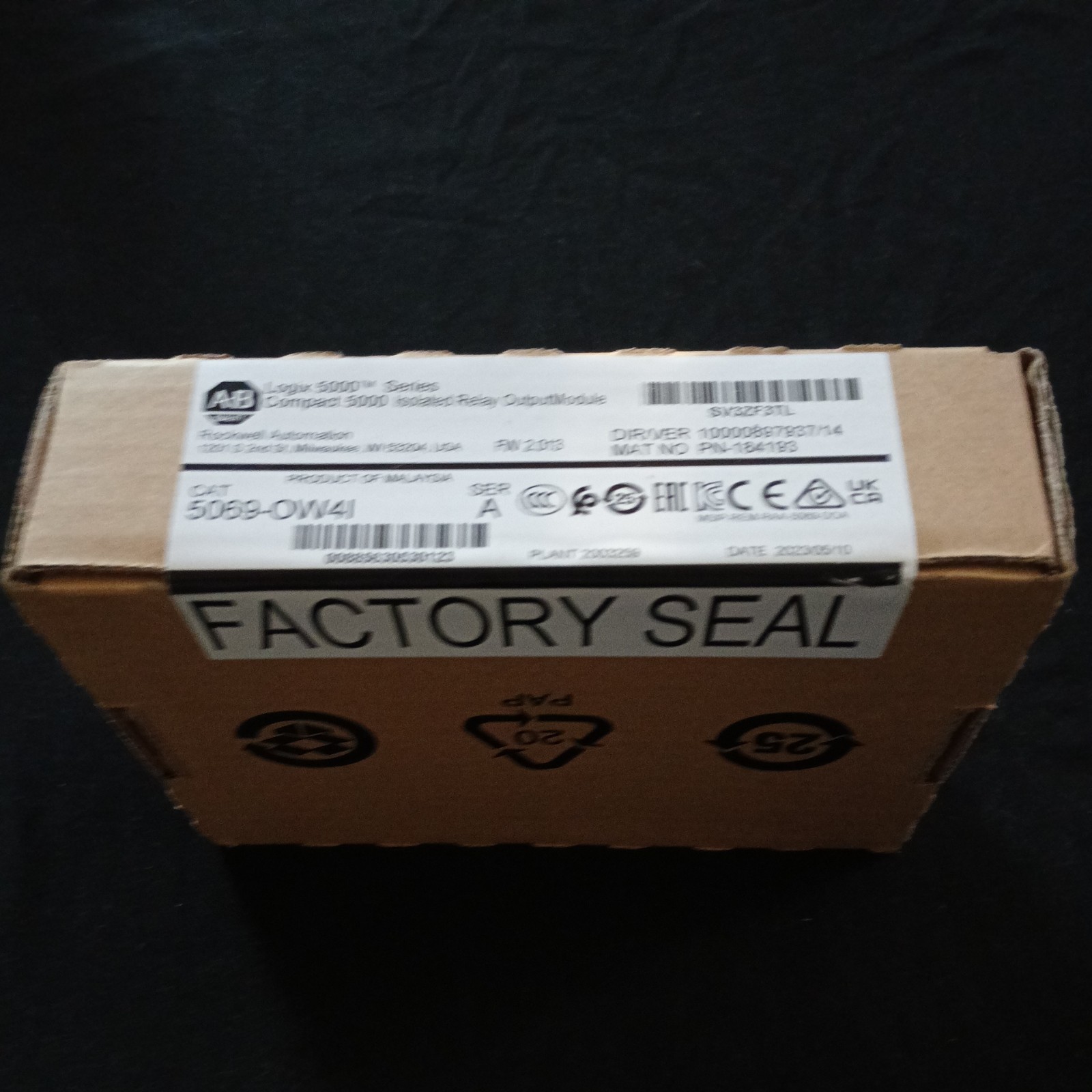 2022-2023 Allen Bradley 5069-OW4I /A Compact 5000 SEALED Surplus Relay *USA*
