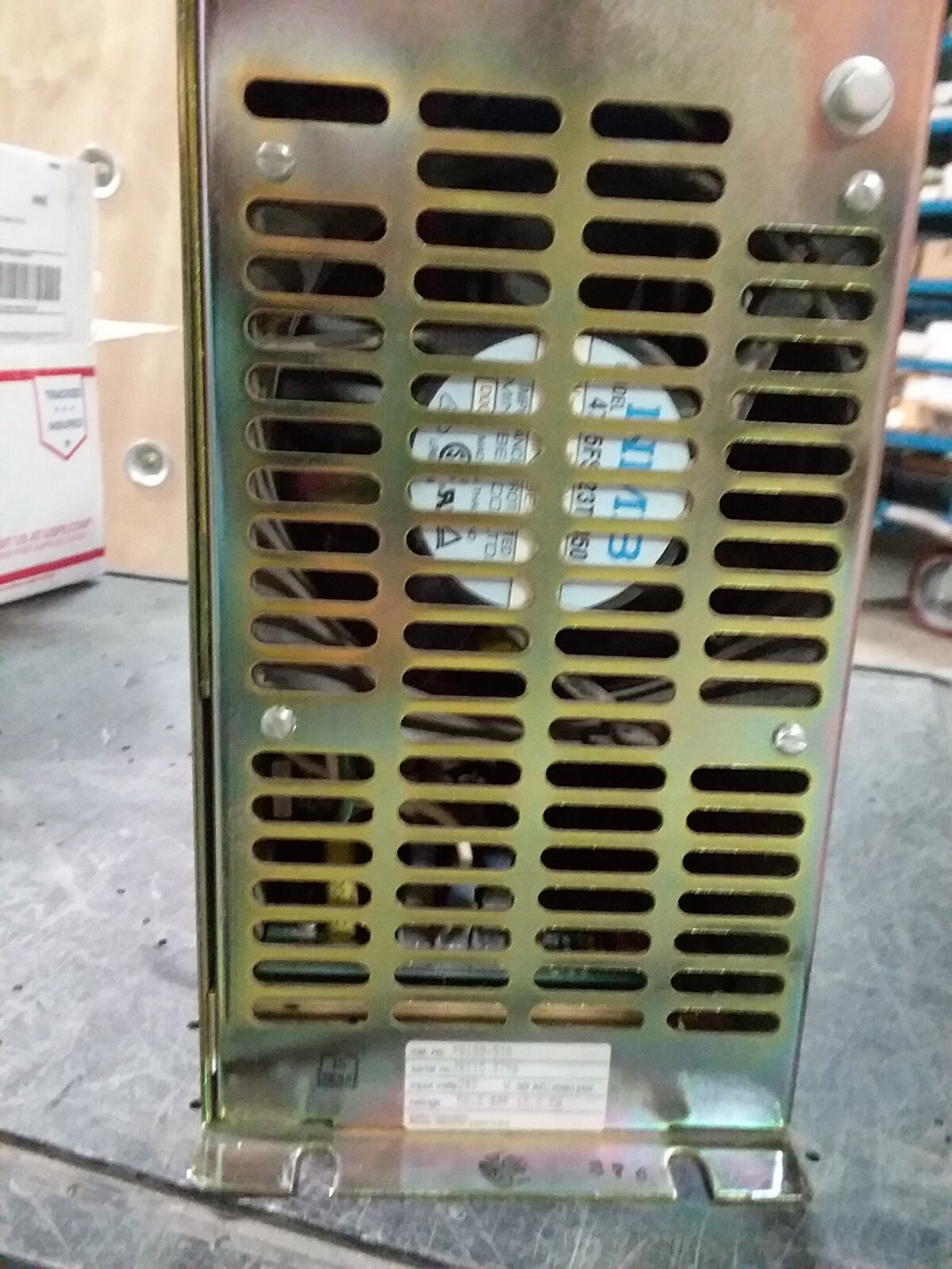 GETTYS PS15B-510 AC Servo Power Supply Input 240 Vac