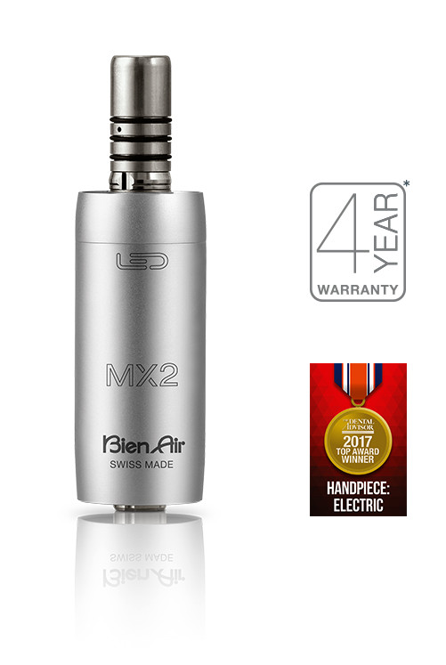 Dental Motor – Micromotor MX2 LED BEST 2017 Electric Handpiece Award by Bien Air