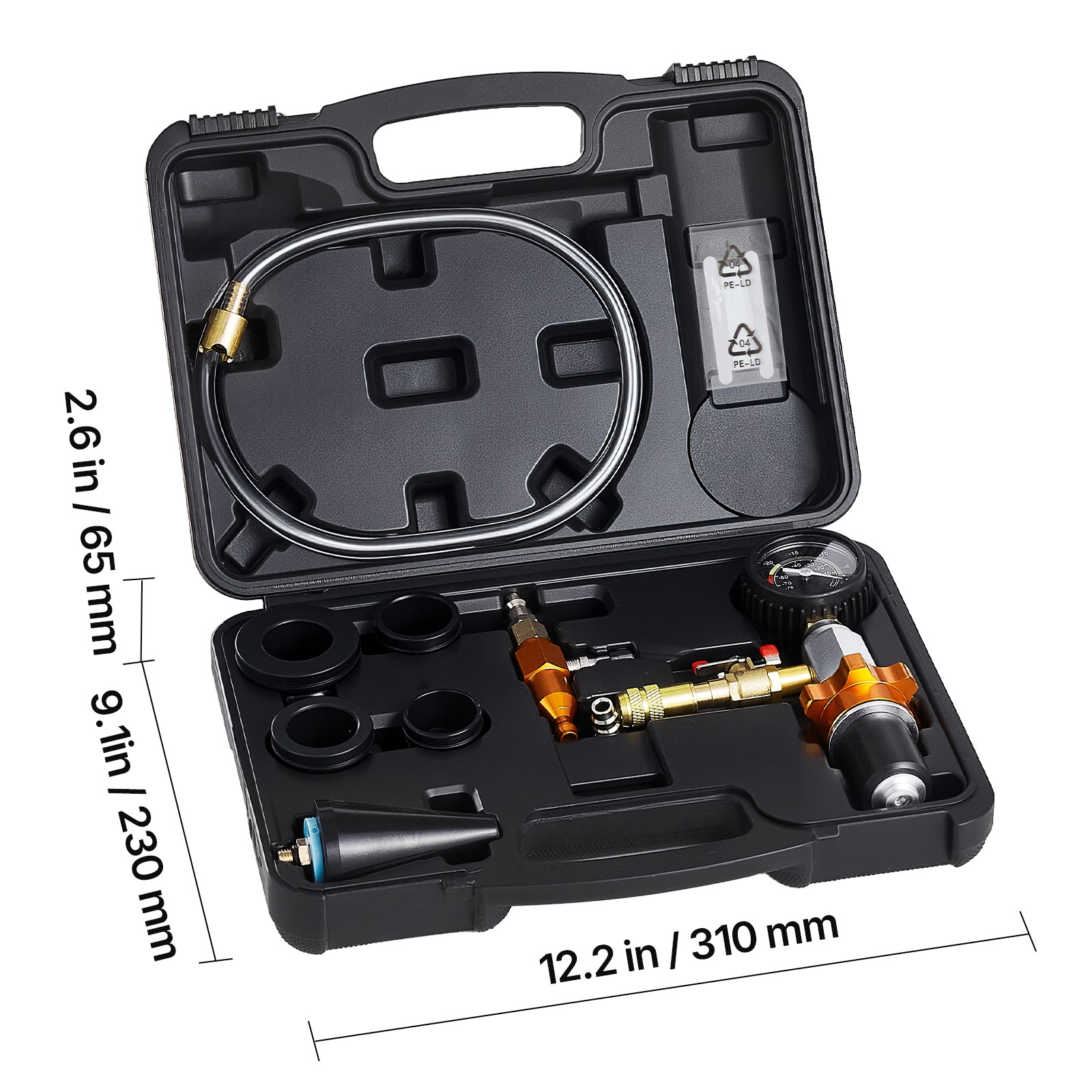 Uimoso Radiator Vacuum Refill Kit for Universal Car Cooling System Maintenance