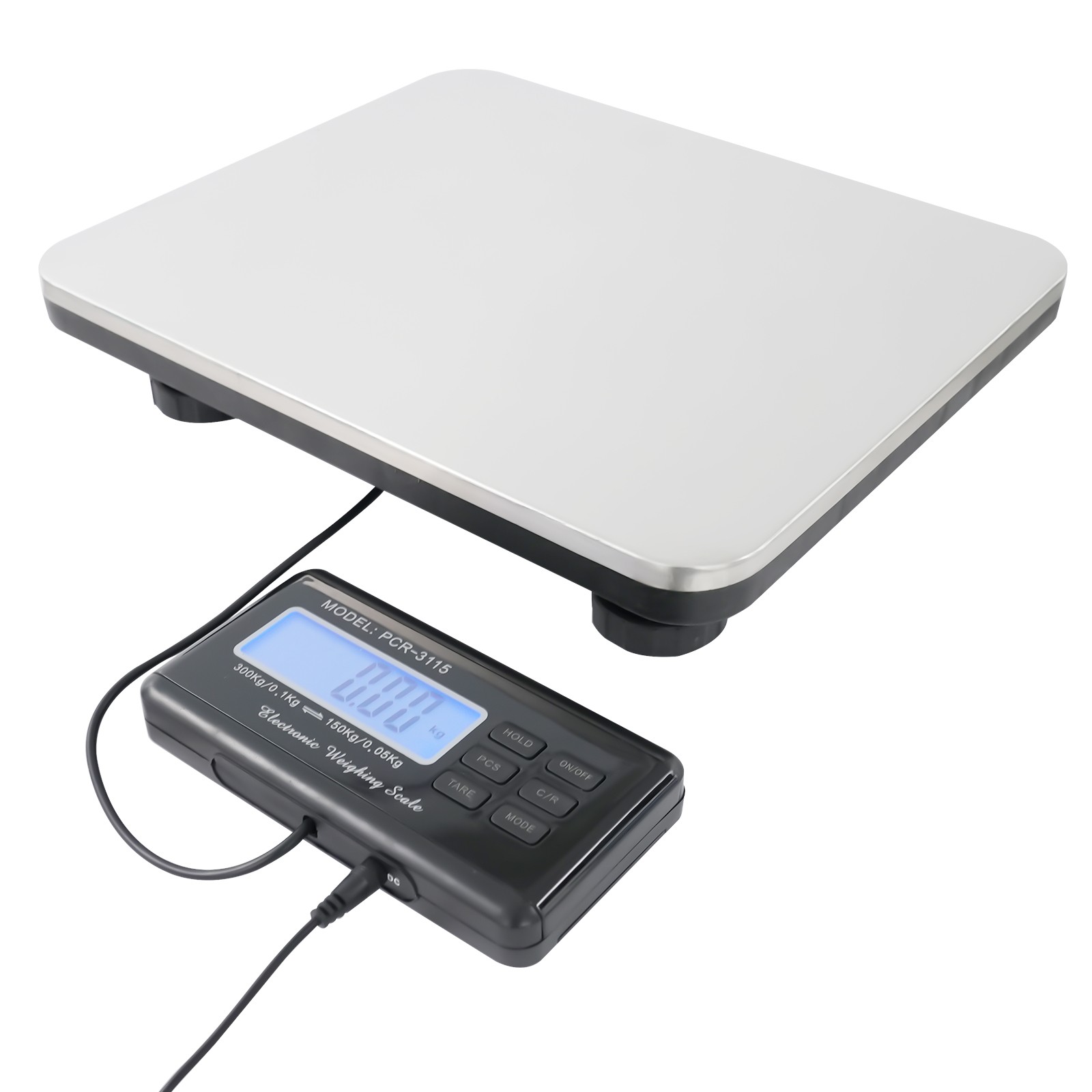 660LB Heavy Duty Digital Industry Shipping Postal Platform Scale Weight 300kg