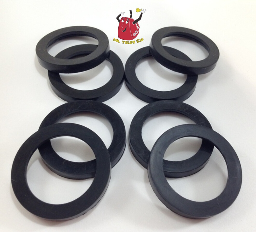 8 New Rubber Gaskets Gas Can Spout Gott Rubbermaid Blitz Wedco Scepter Eagle