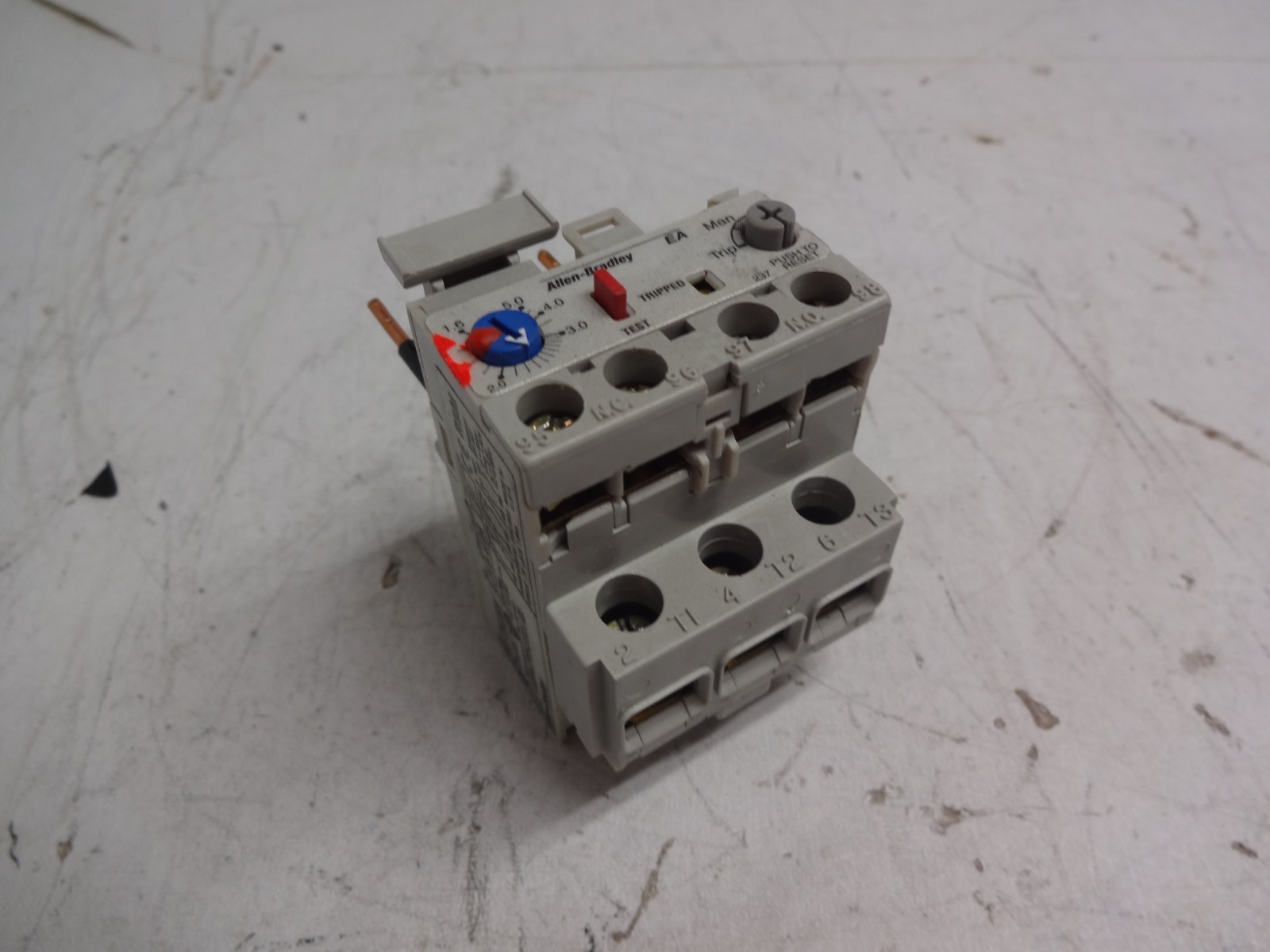Allen Bradley 193-ea2eb Overload Protection Relay 1.6-5.0amp