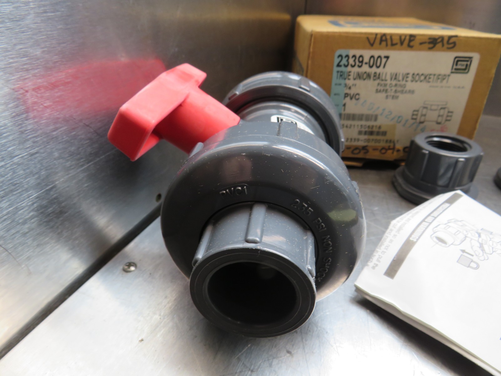 Spears 2339-007 Ball Valve 3/4″ PVC