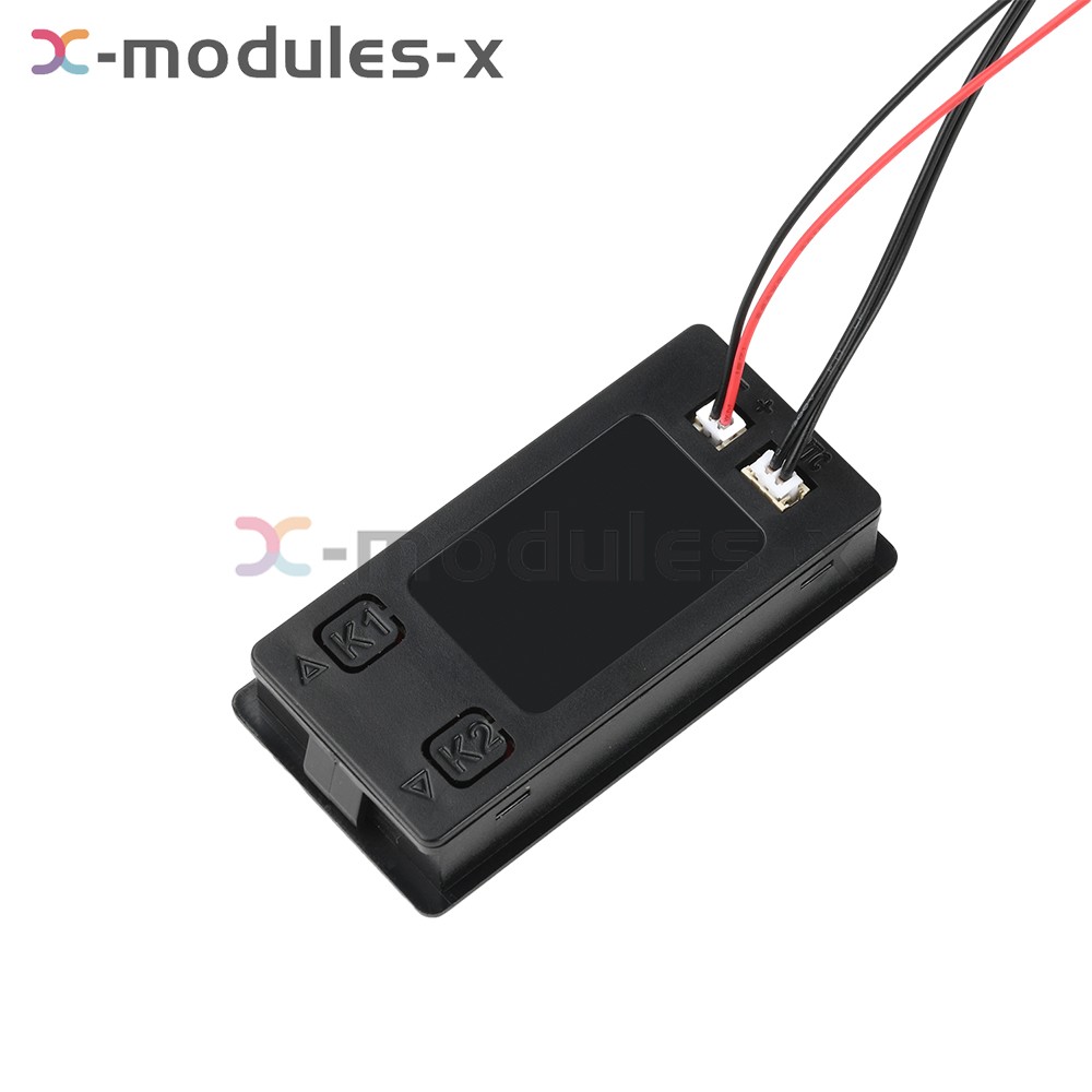 DC8-100V Battery Indicator Percentage Battery Voltage & Temperature Tester Meter