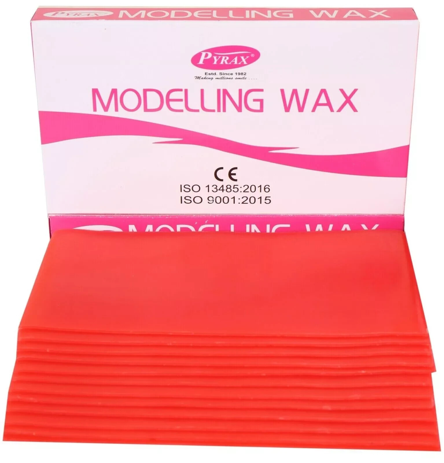 Dental Modelling Wax Use for Dentures Teeth Setting – 12 Sheets in a Pack 200gm