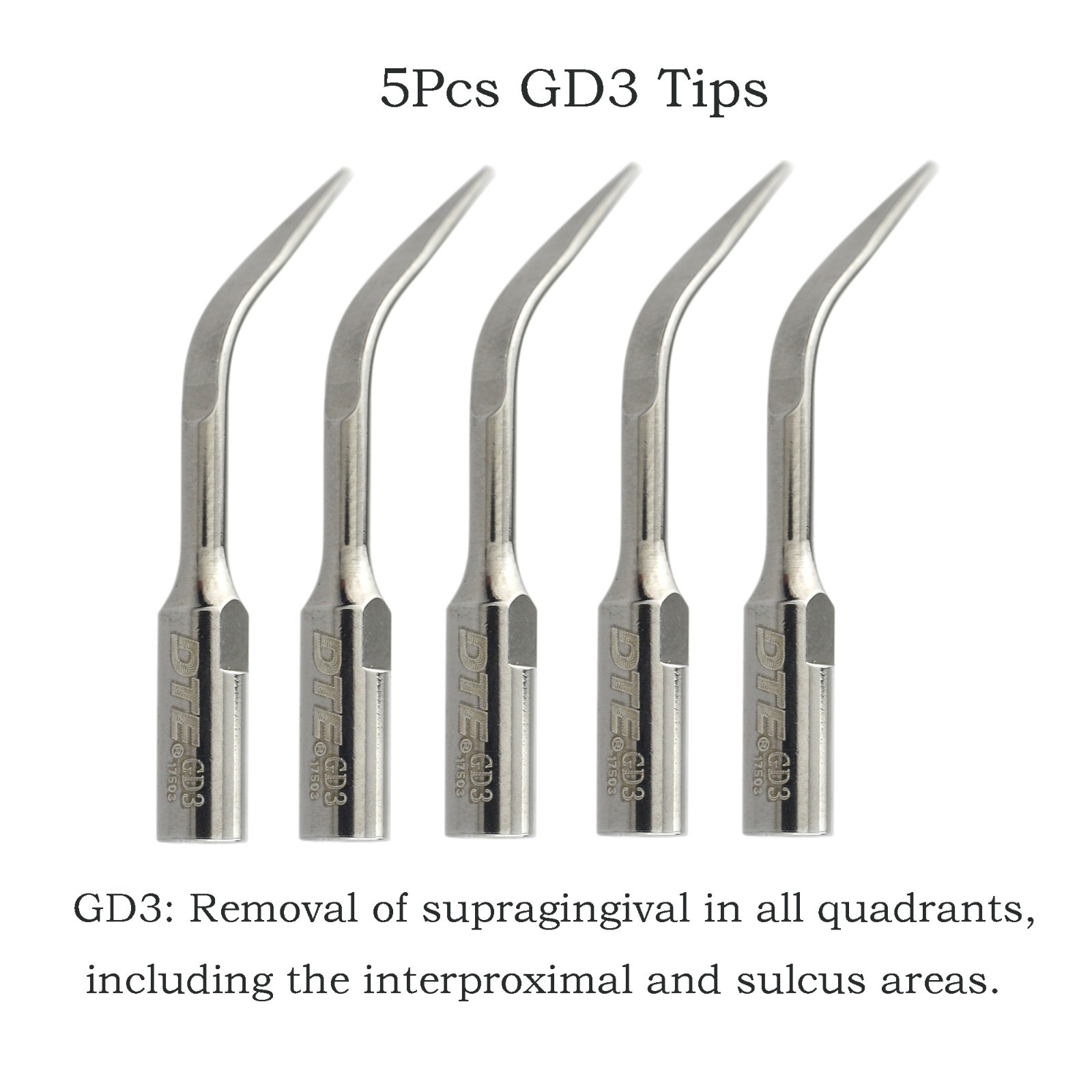 Woodpecker Dental Piezo Scaler Tips UDS EMS G1 P1 DTE GD1 PD1 Satelec Acteon NSK